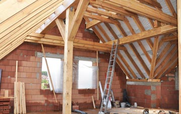 Merry Oak attic trusses